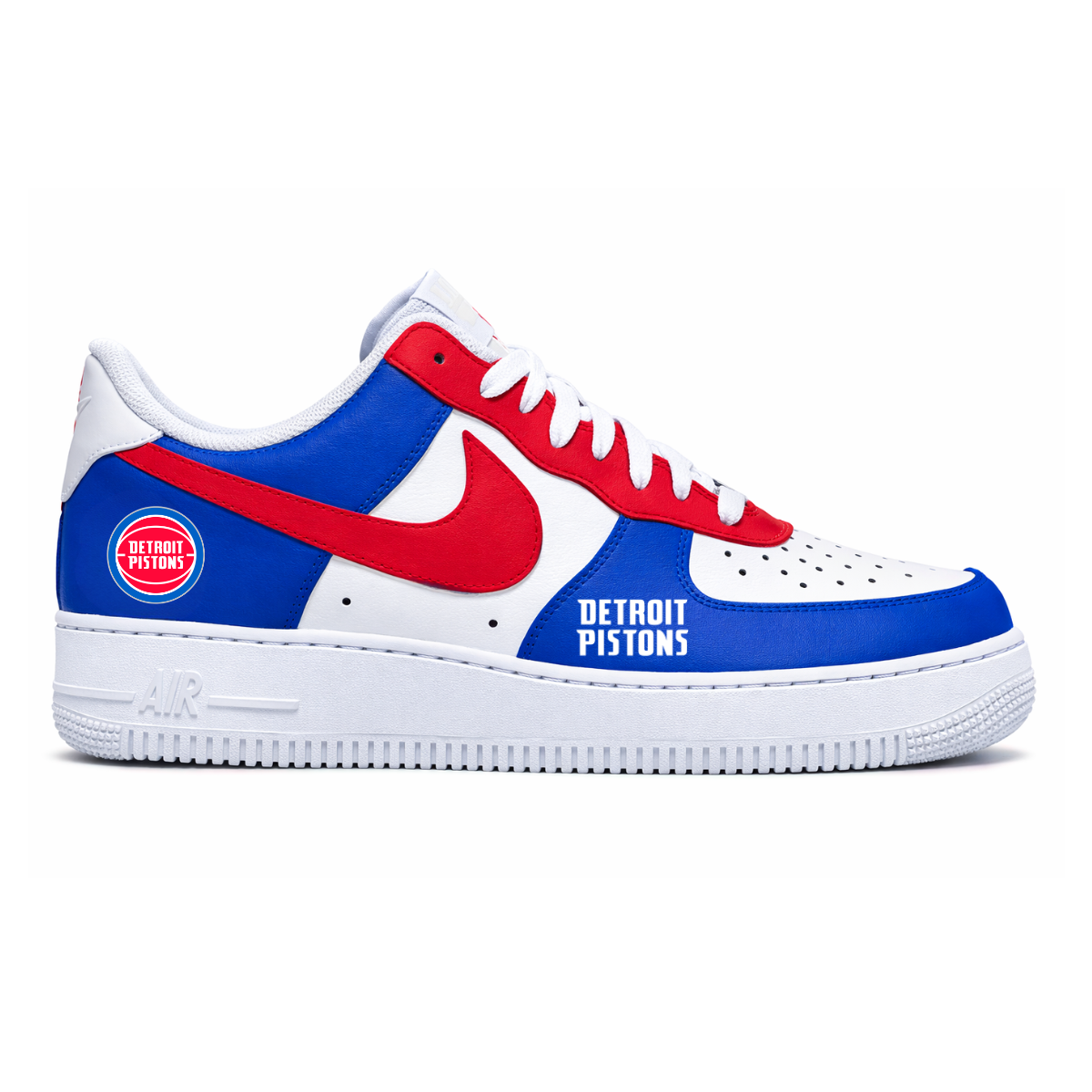 Detroit Pistons - Air Force 1 Custom