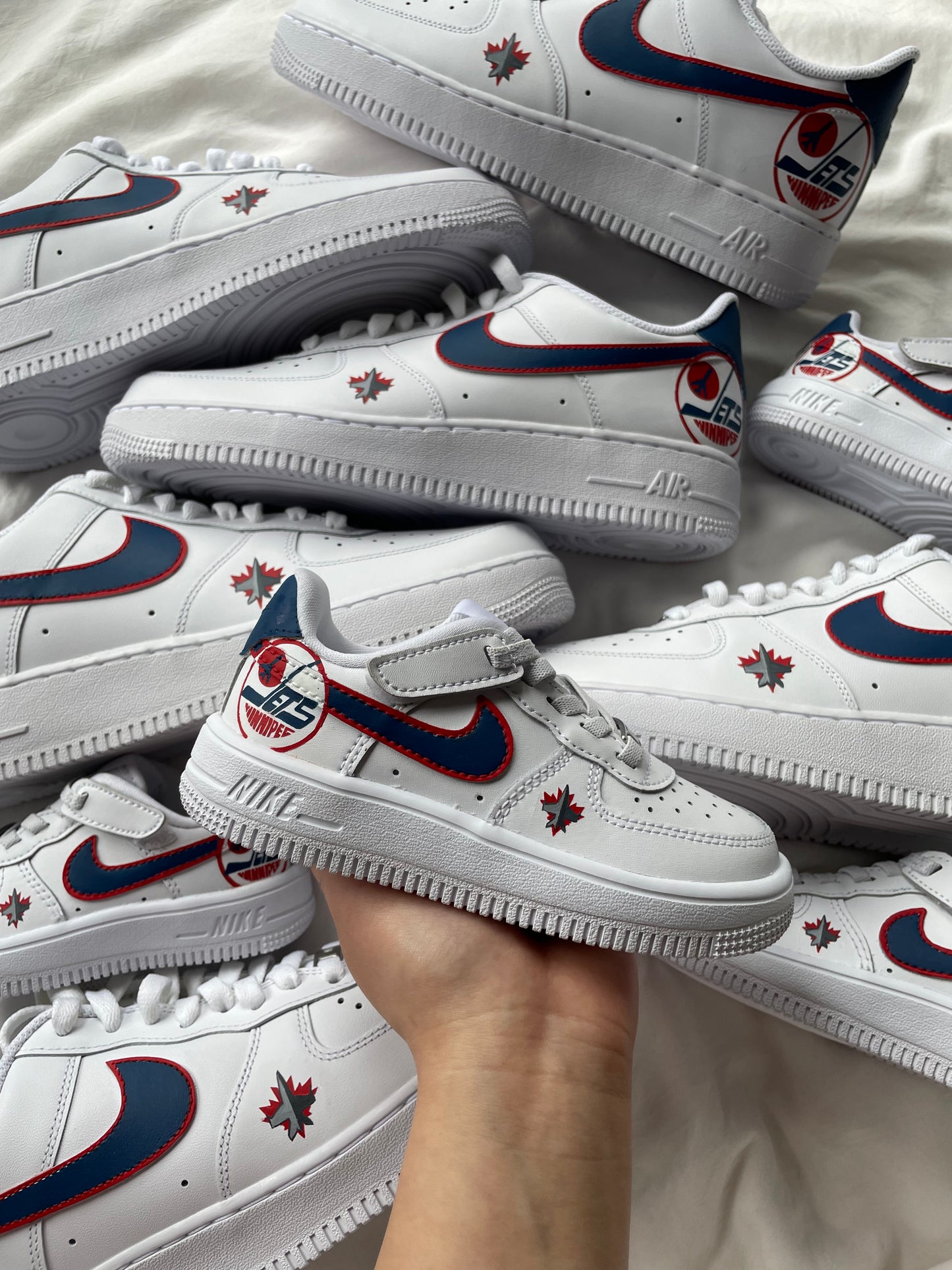 Jets Vintage Kids- Nike Air Force 1