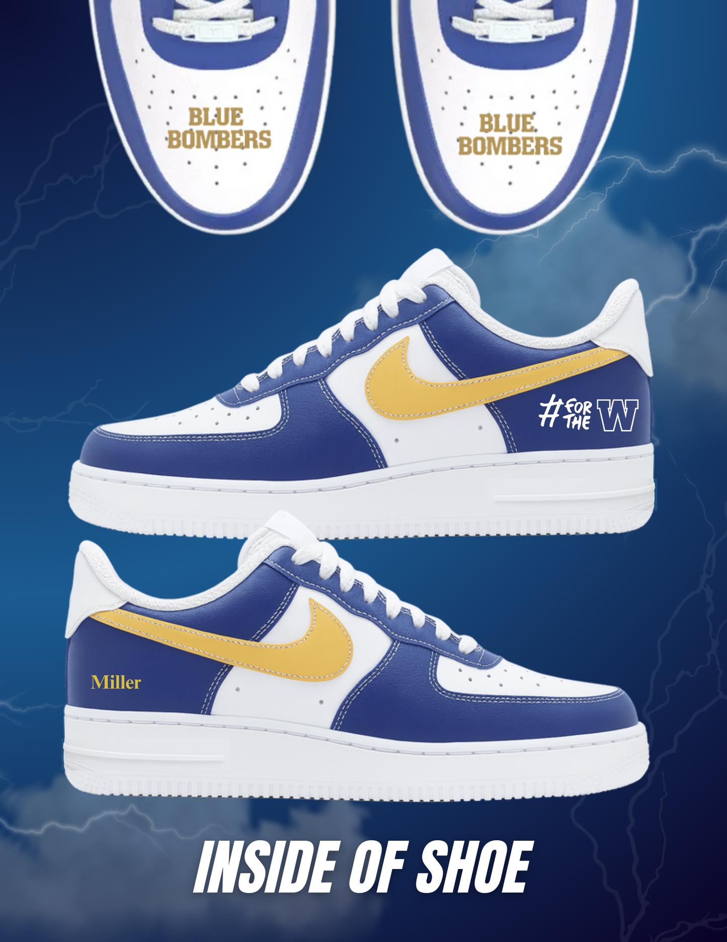 Winnipeg Blue Bombers Miller Air Force 1