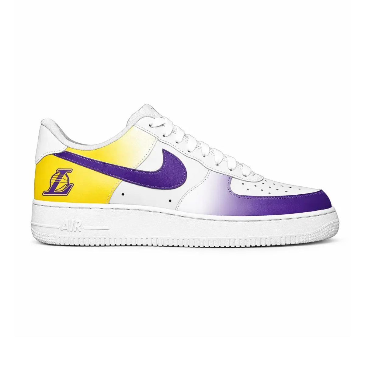 Los Angeles Lakers - Air Force 1 Custom