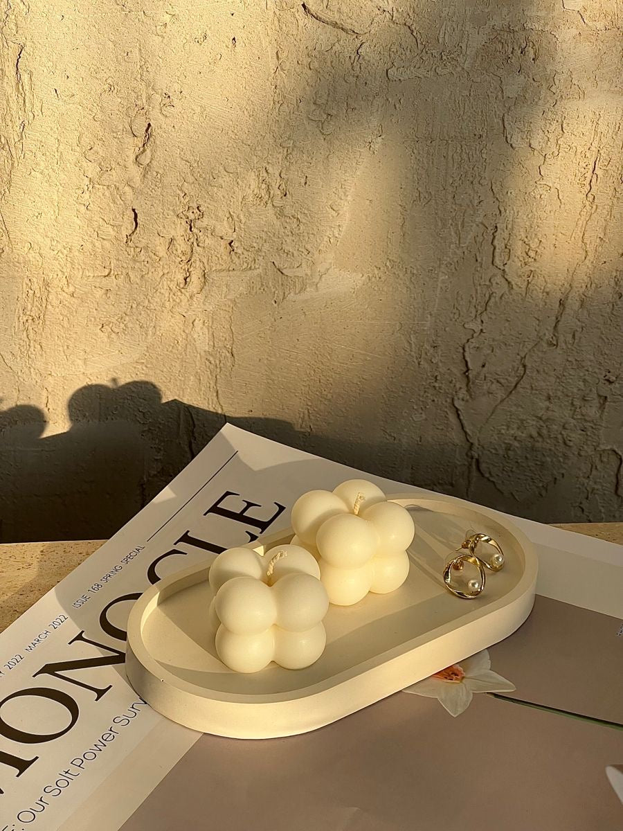 Bubble Mini Cube Candle