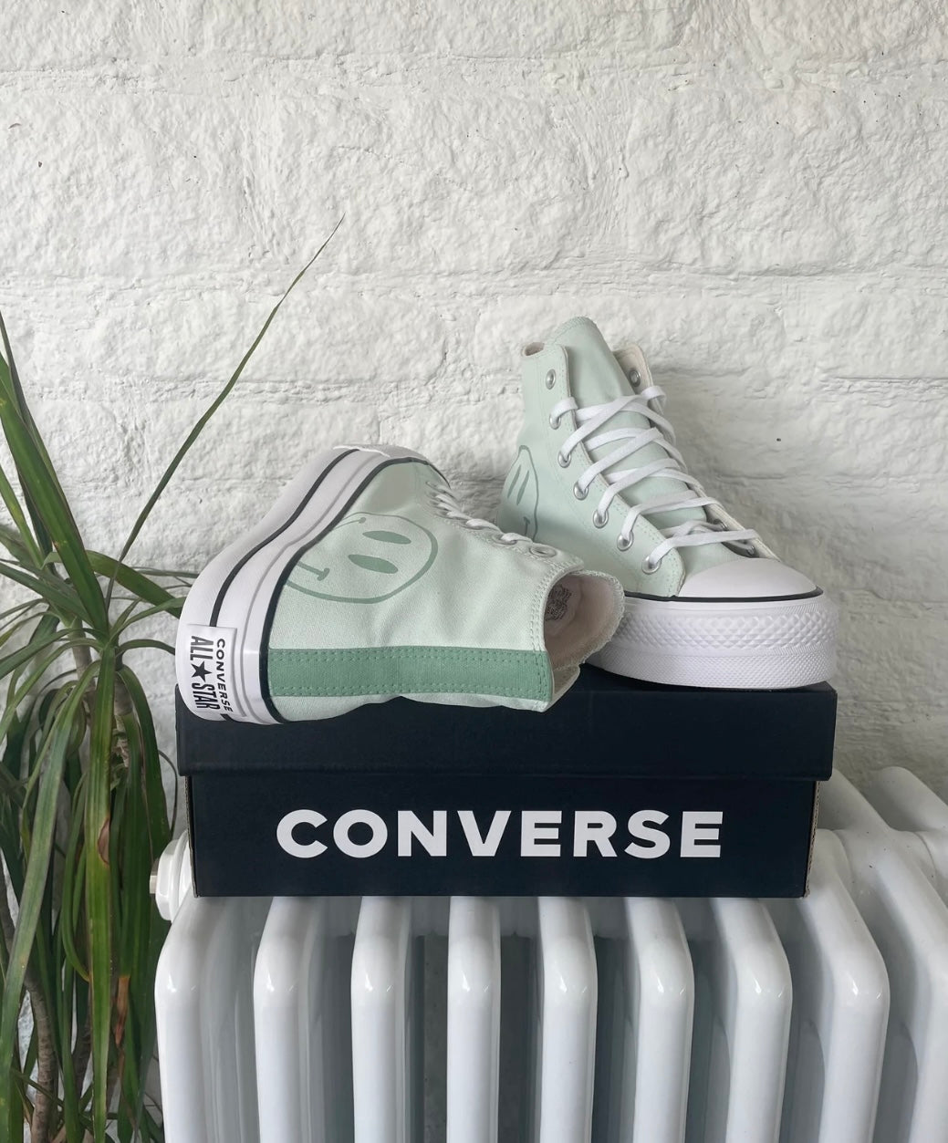 Sage Smiley - Converse High Platform