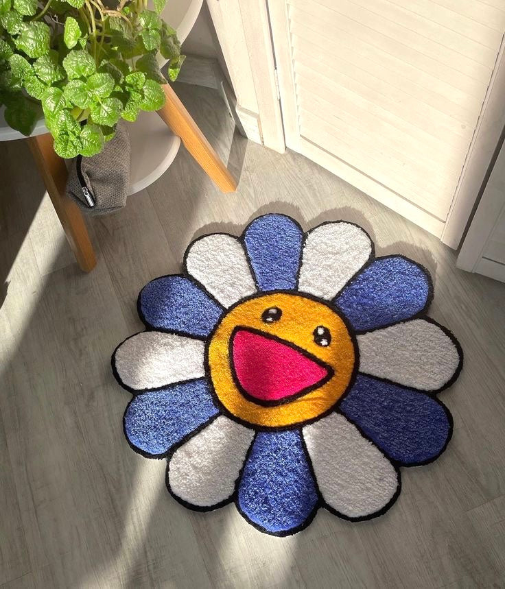 Mura kami Flower Rug