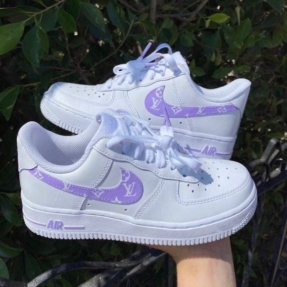 Purple LV - Nike Air Force 1