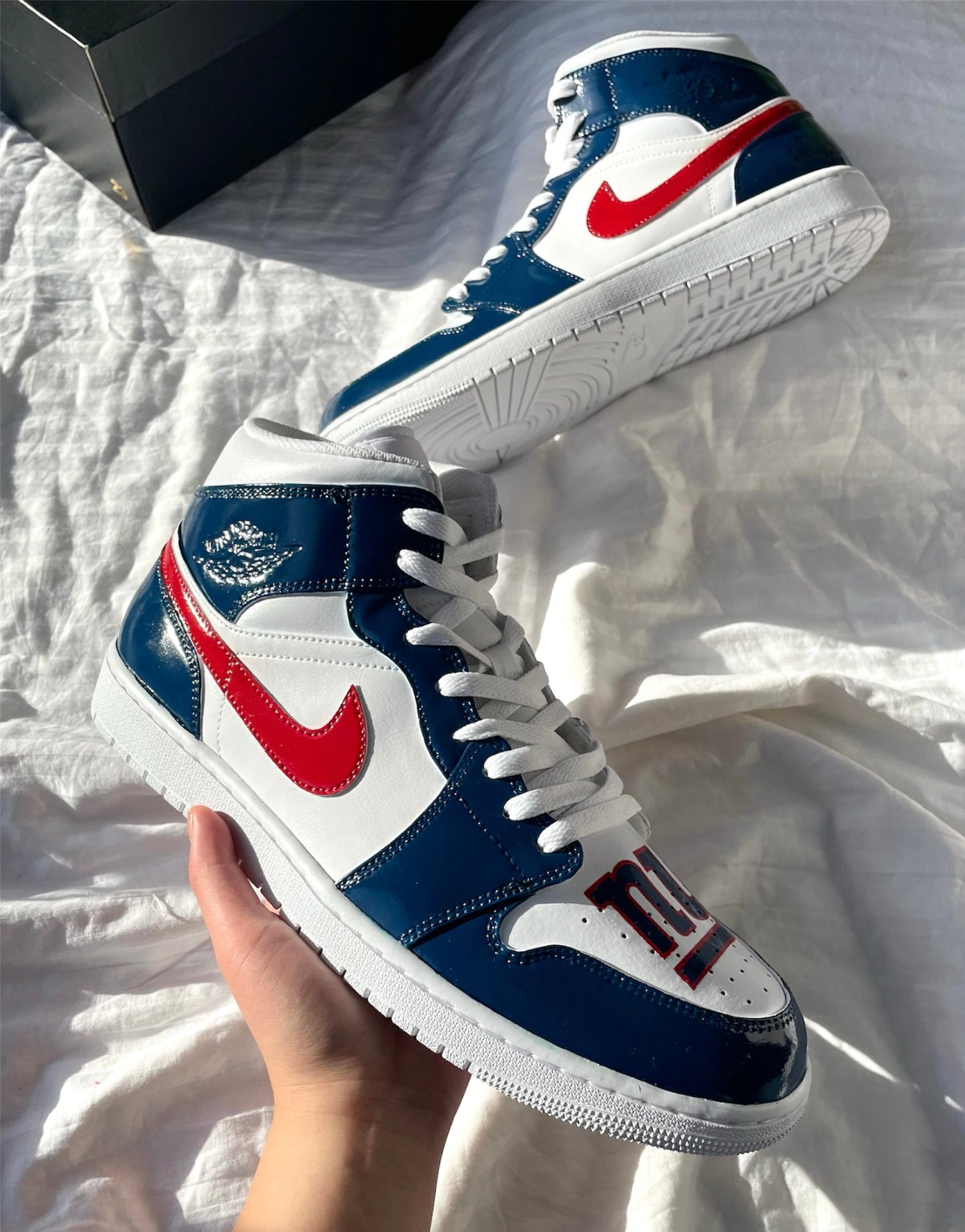 New York Giants - Jordan 1 Mid