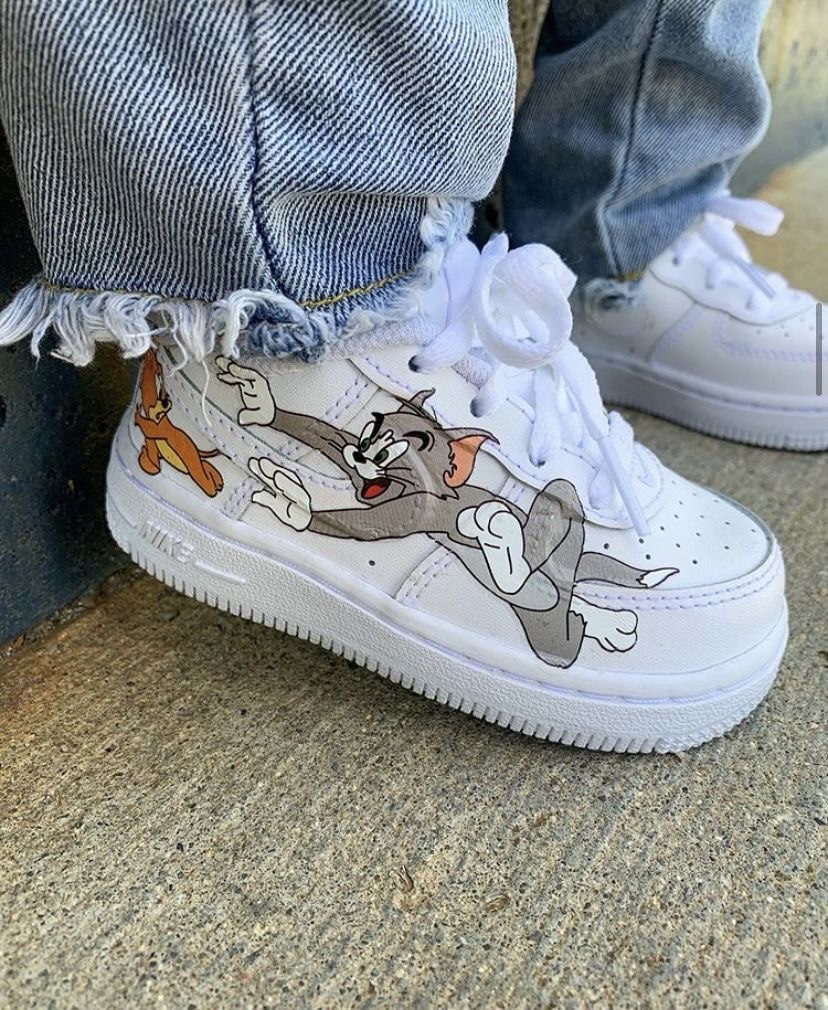 Tom & Jerry - Kid's Air Force 1 Custom