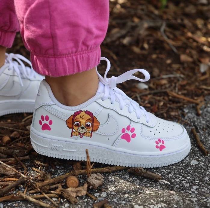 Paw Patrol Skye - Kid's Air Force 1 Custom