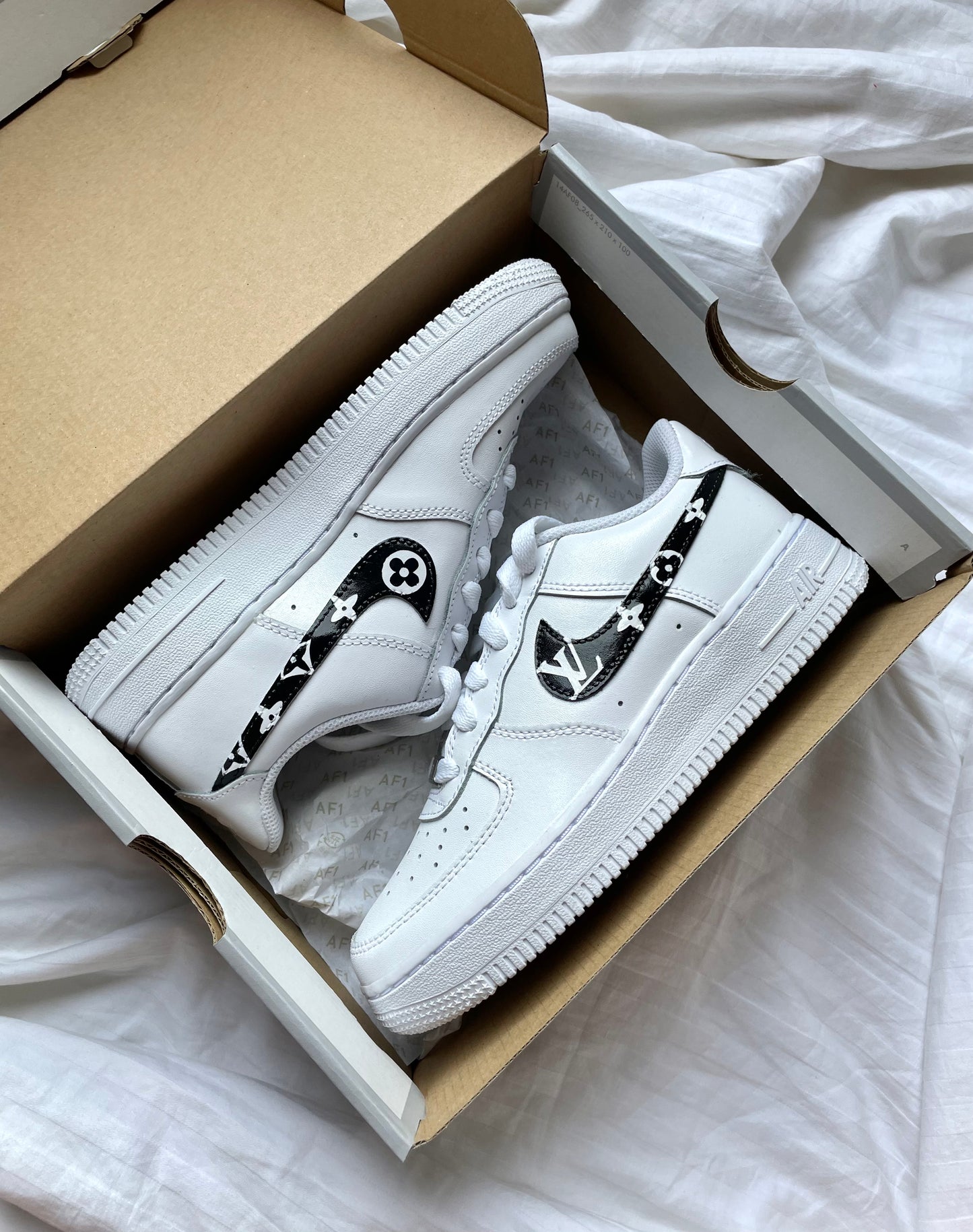 Black LV - Nike Air Force 1