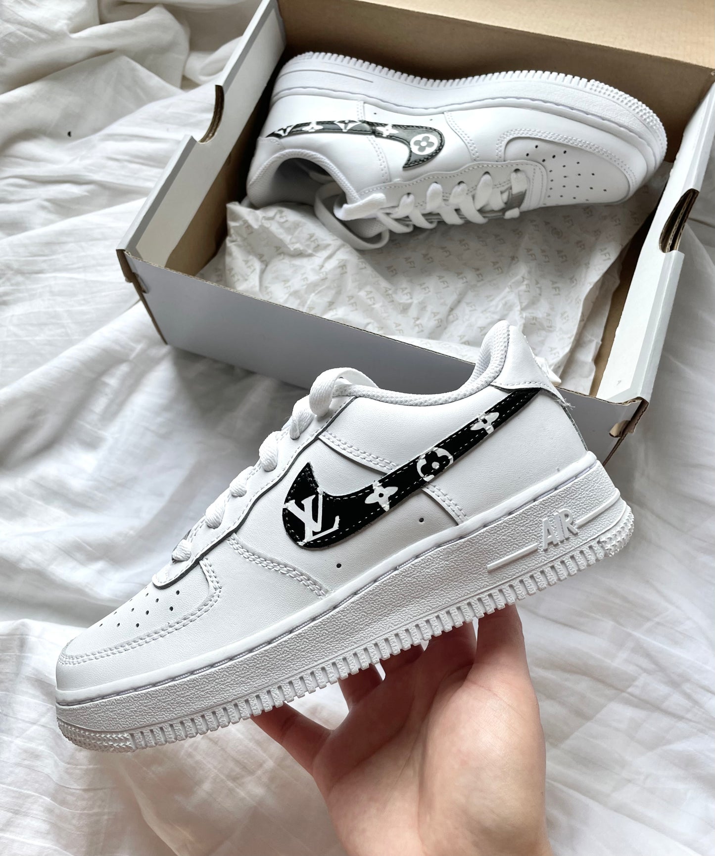 Black LV - Nike Air Force 1