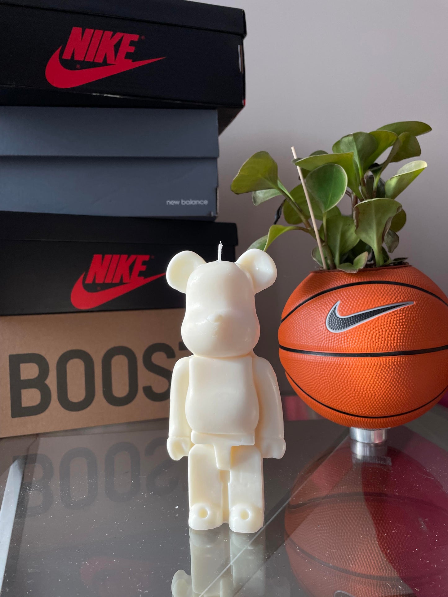 Bear Brick Candle