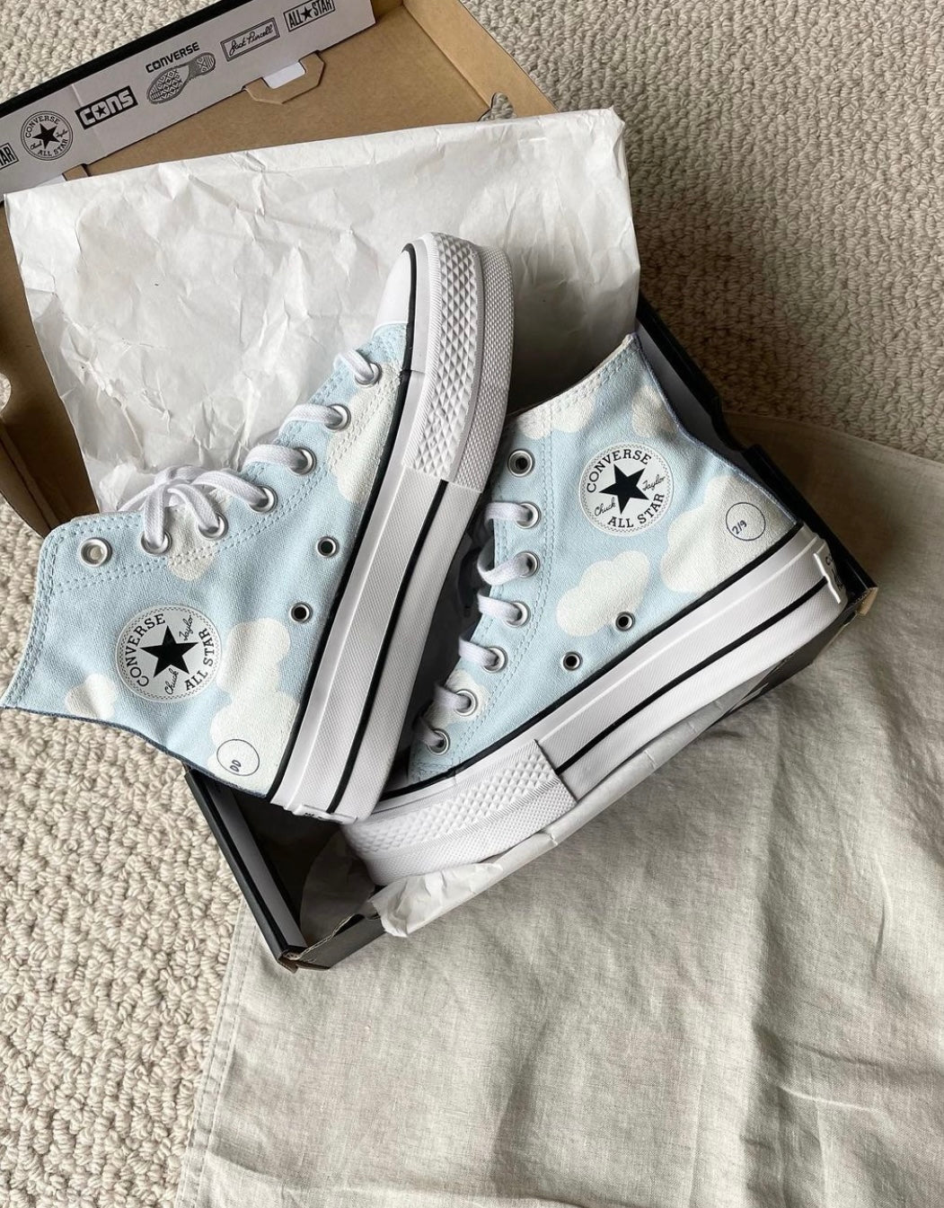 Cloudy - Converse Highs Platform