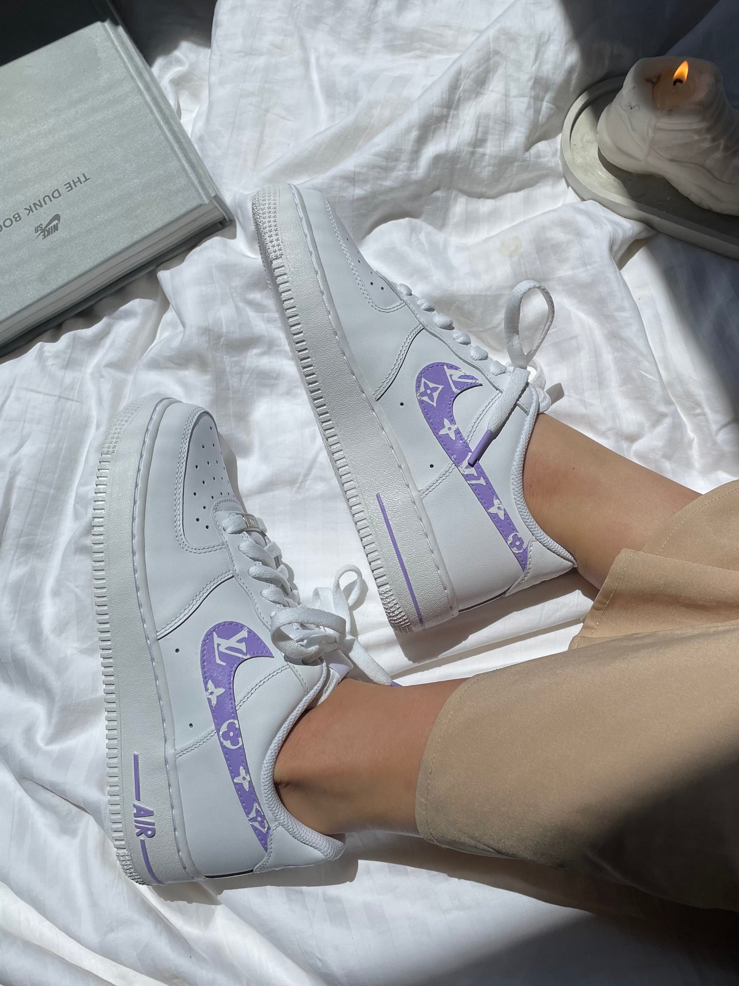 Lilac LV - Air Force 1 Custom