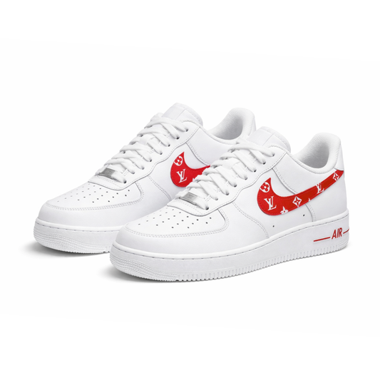 Red LV - Air Force 1 Custom