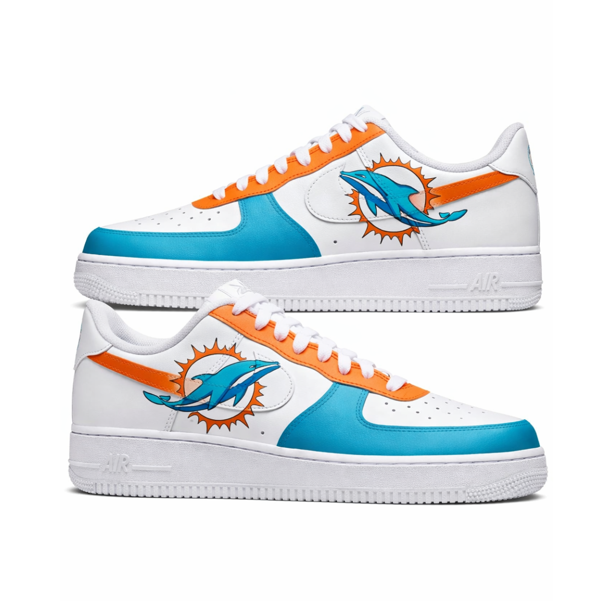 Miami Dolphins - Air Force 1 Custom