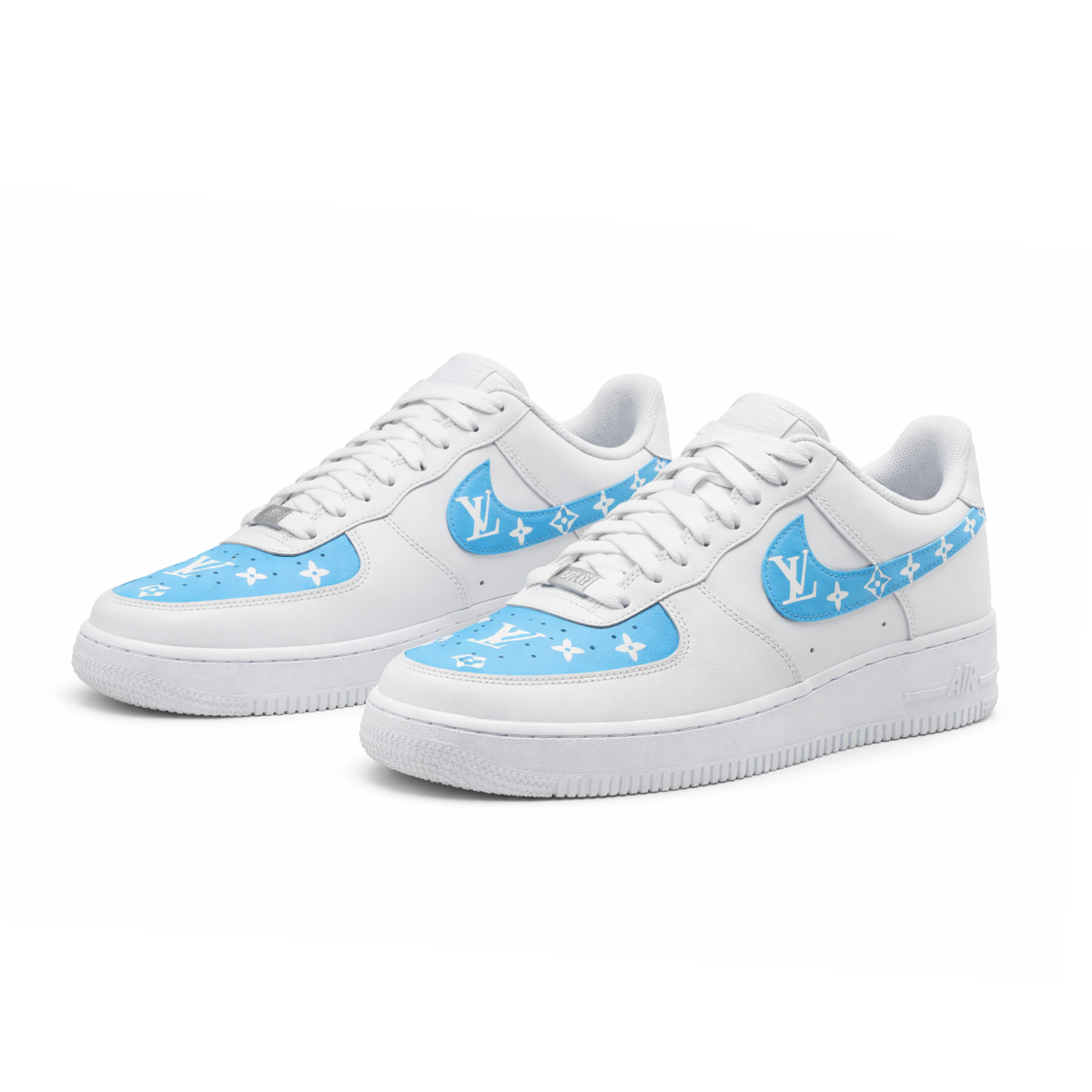 Blue LV - Air Force 1 Custom