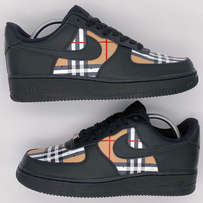 Burberry Black - Air Force 1 Custom
