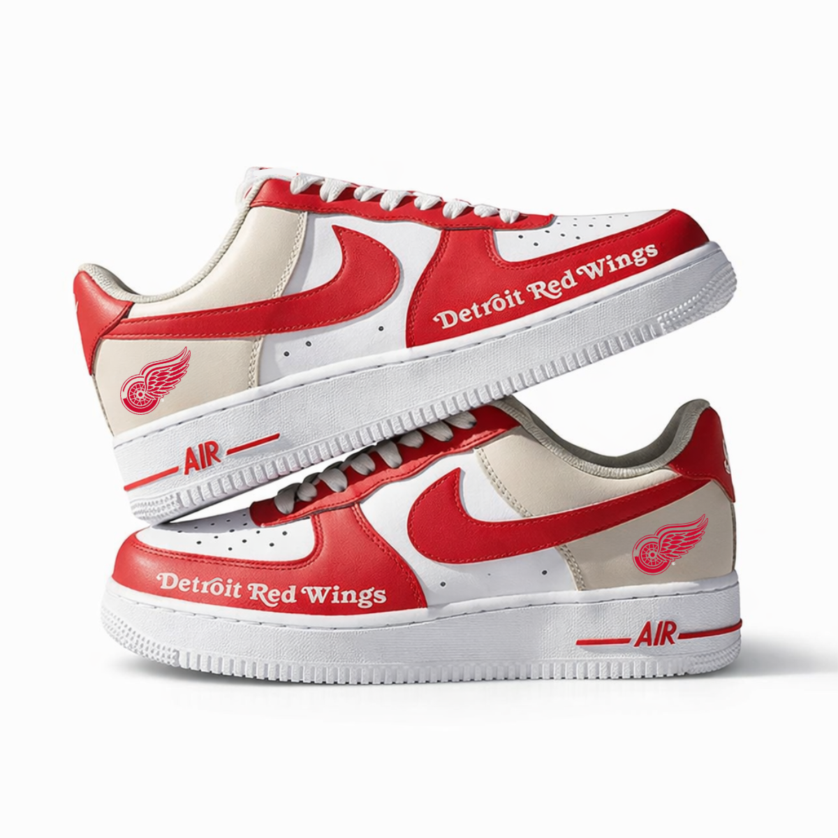 Detroit Red Wings - Air Force 1 Custom