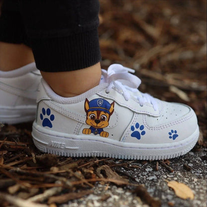 Paw Patrol Chase - Kid's Air Force 1 Custom