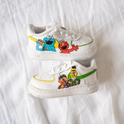 Elmo & Friends - Kid's Air Force 1 Custom