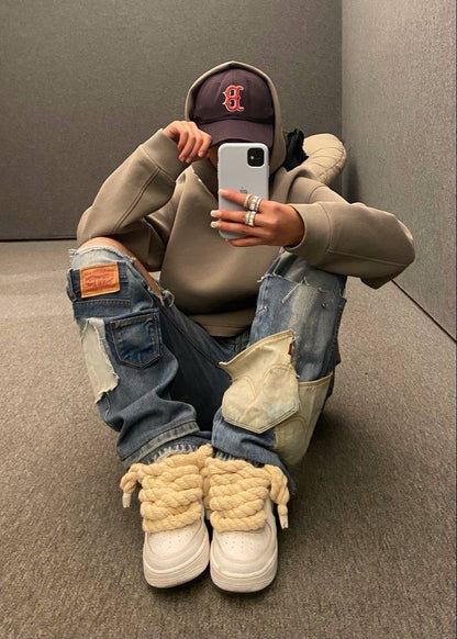 Beige Rope - Air Force 1 Custom