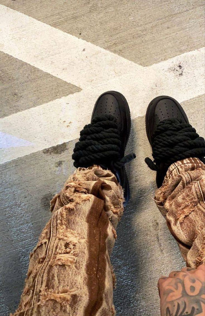 Black Rope - Air Force 1 Custom