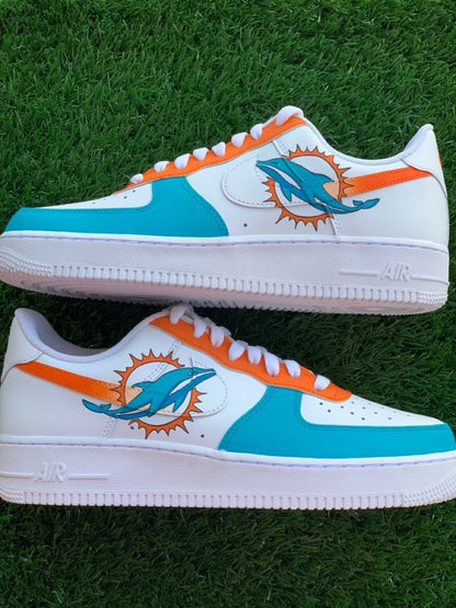 Miami Dolphins - Air Force 1 Custom