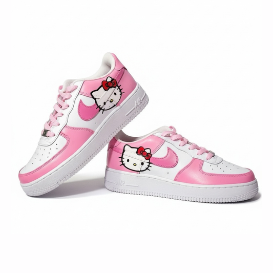 Hello Kitty - Kid's Air Force 1 Custom
