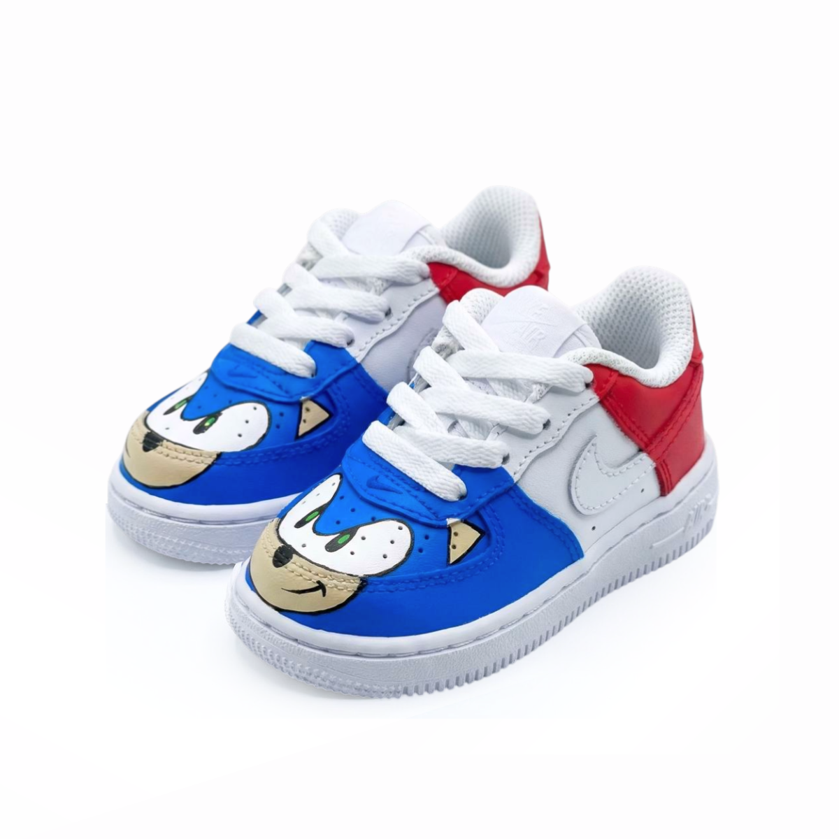Sonic the Hedgehog - Kid's Air Force 1 Custom