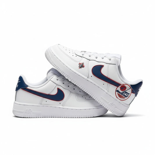Winnipeg Jets - Kid's Air Force 1 Custom