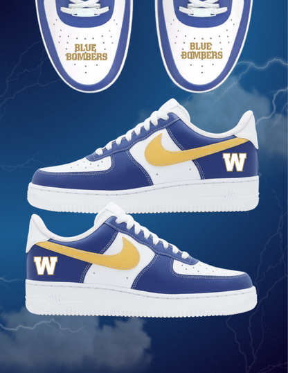 Blue Bombers - Air Force 1 Custom
