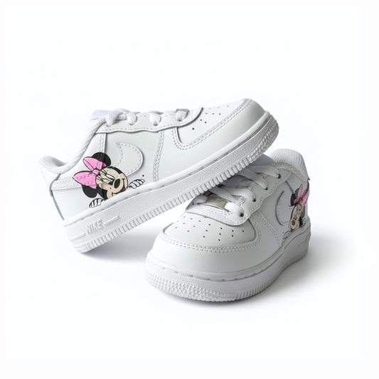 Minnie Mouse - Kid's Air Force 1 Custom