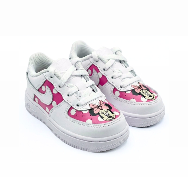 Minnie Mouse - Kid's Air Force 1 Custom