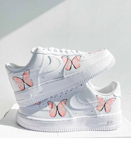 Pink Butterfly - Nike Air Force 1