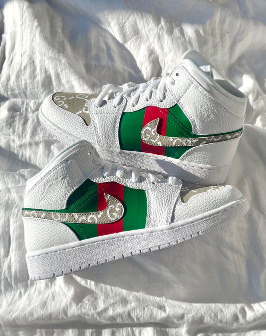 Gucci - Jordan 1 Mid